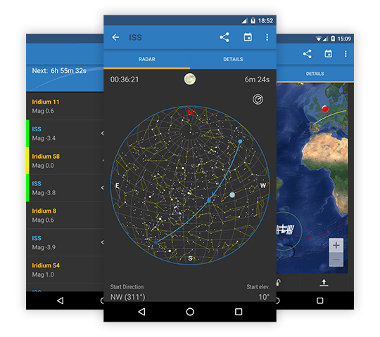 ISS Detector App Tracks The International Space Station Astronomy