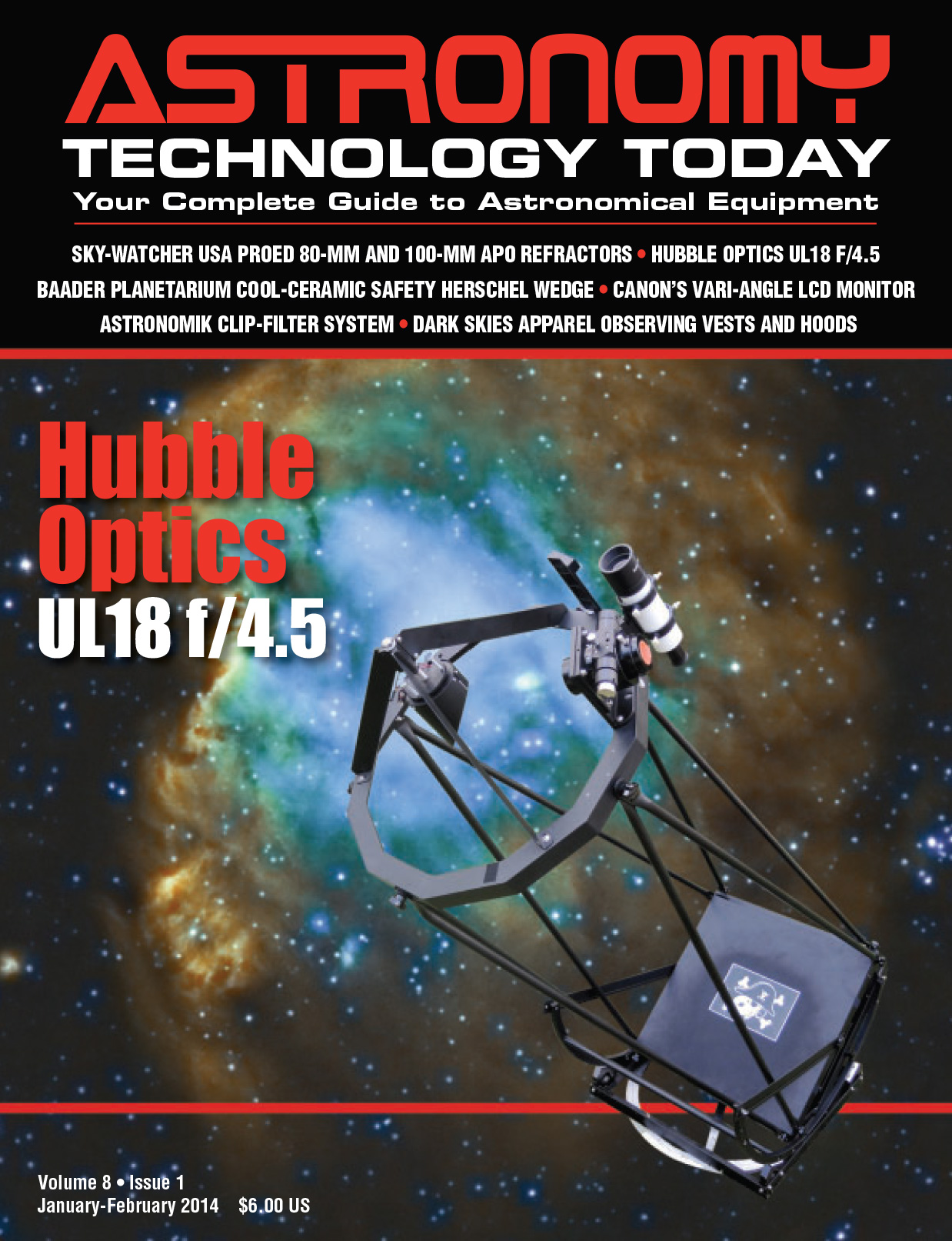 Volume 8, Issue 1 | Astronomy Technology Today