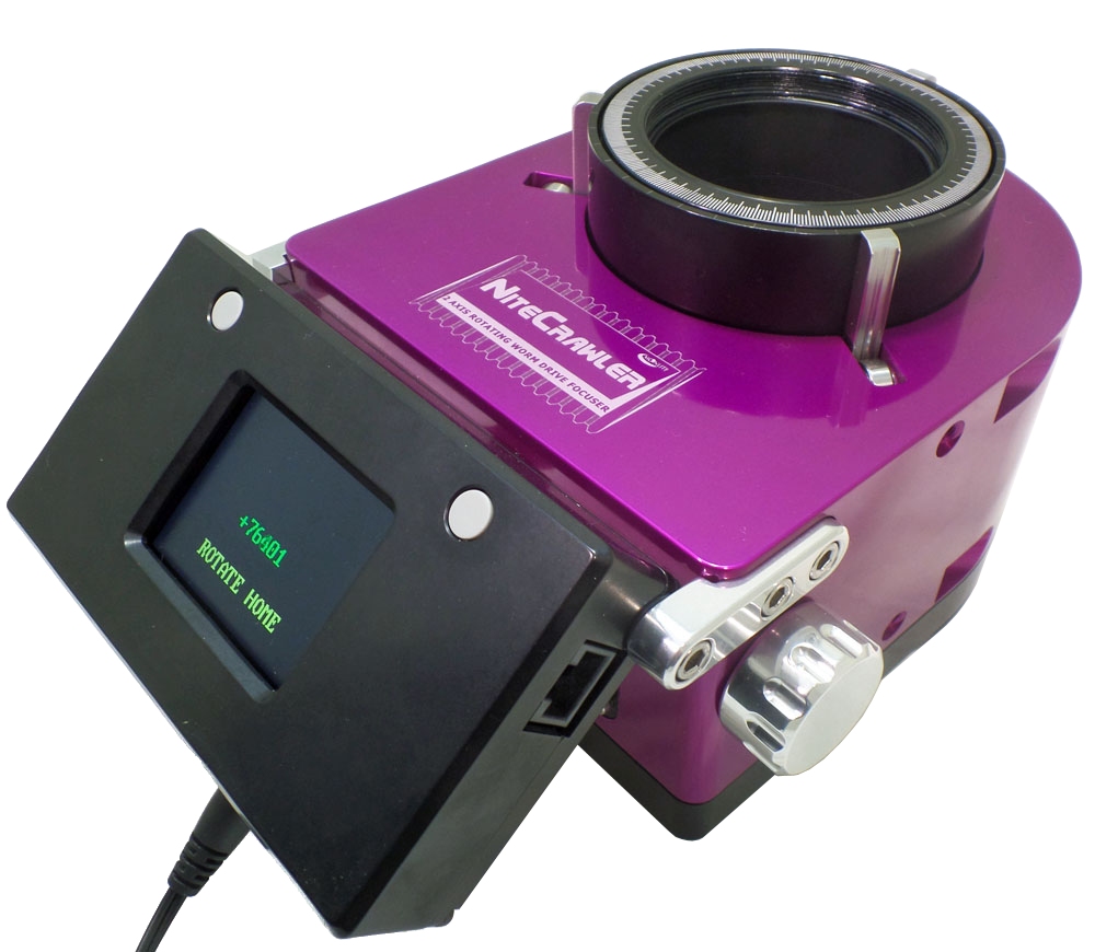 MoonLite Telescope Introduces NiteCrawler TwoAxis WormDrive Rotating