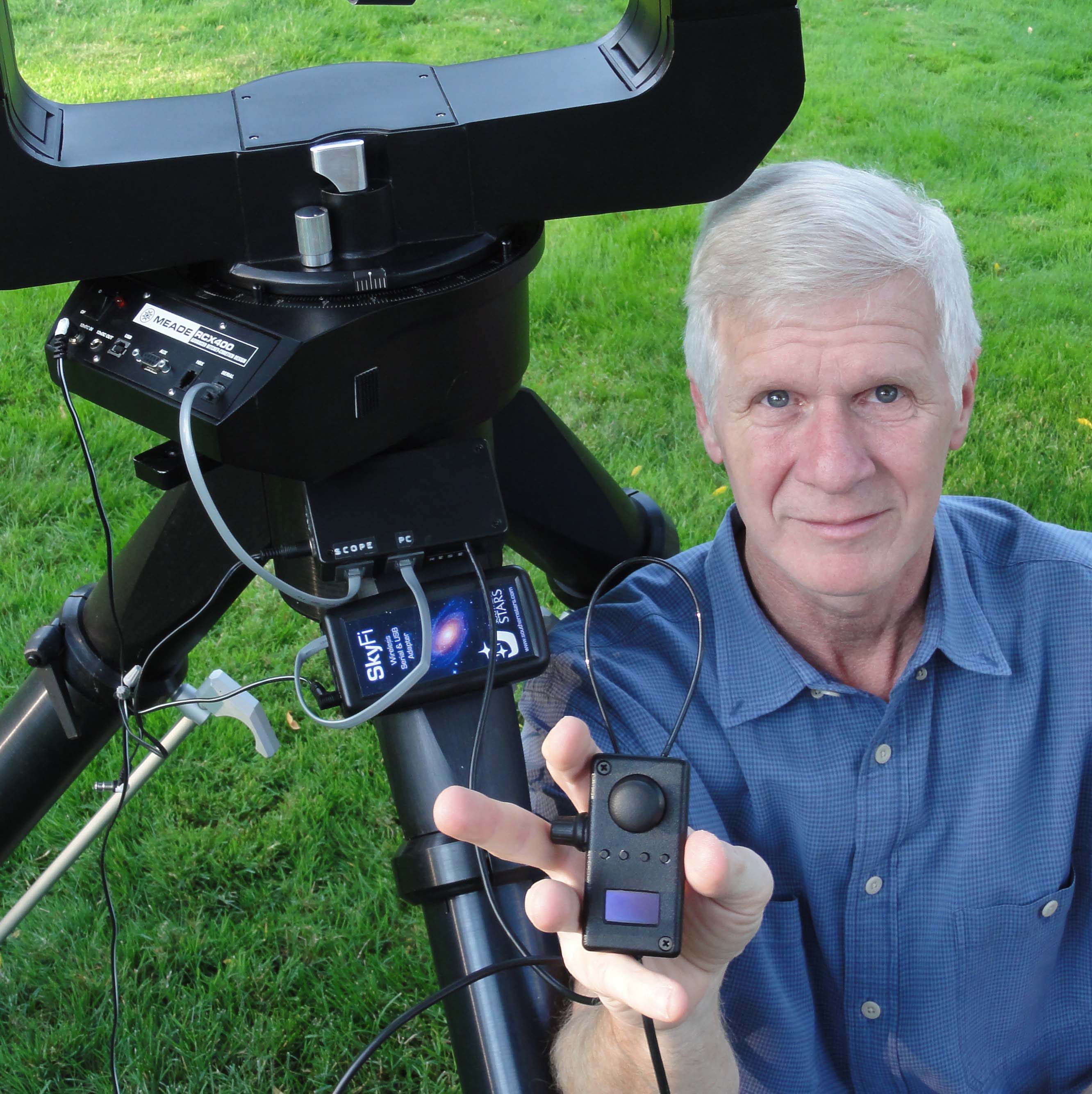 A DoItYourself Joystick for Graceful Telescope Control Astronomy