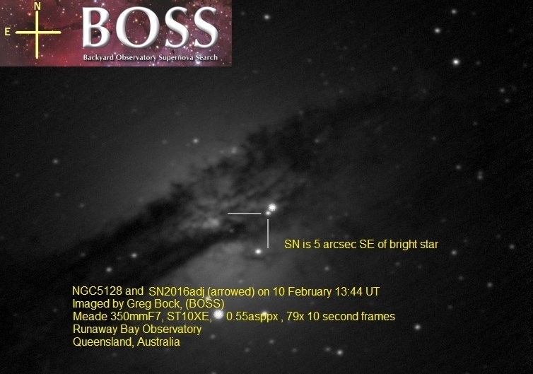 BOSS (Backyard Observatory Supernova Search) Team Uses Amateur