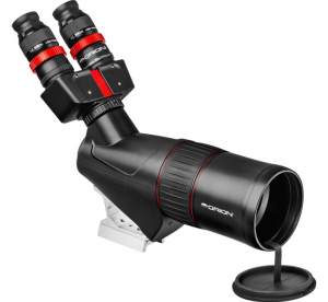 LFDHSF Zoom Spotting Scope HD BAK4 Angled Big Eyepiece Dual Focus Telescope Adapter Waterproof Scope 