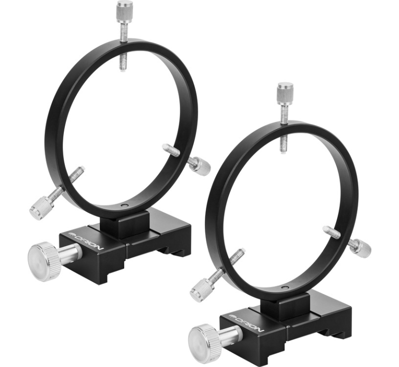 Orion 120mm Guide Scope Rings | Astronomy Technology Today 120 Mm Telescope Tube Mounting Rings