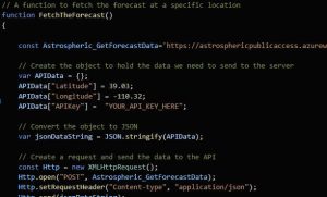 Astrospheric Data APIs 