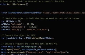 Astrospheric Data APIs
