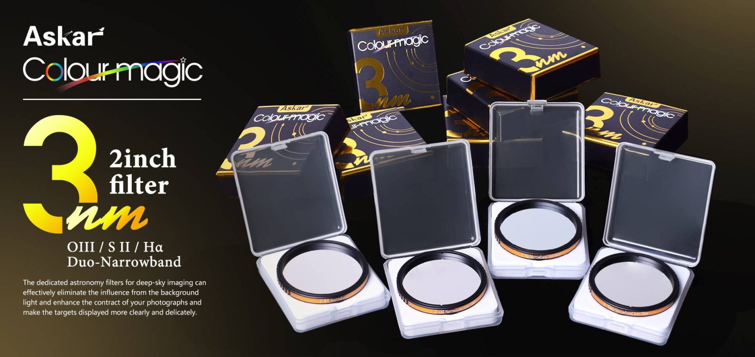 Askar Color Magic 3nm Narrowband Filters Astronomy Technology Today